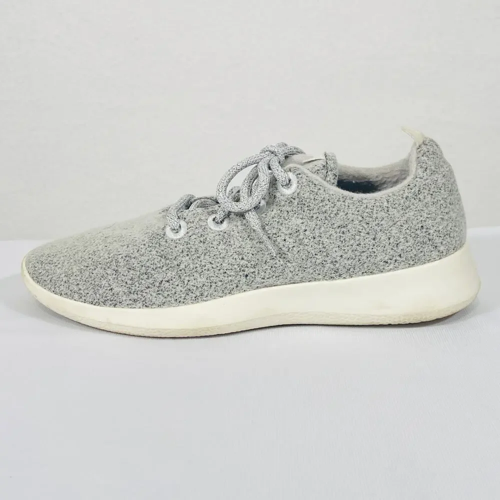Allbirds Wool Runners Womens 10 Gray Soft Body Low Top Comfort Shoes Trainers